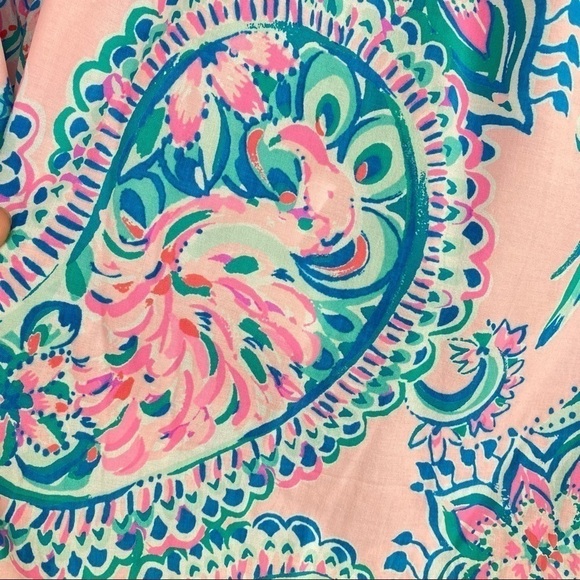 Lilly Pulitzer Willa Flounce Sleeve Top Size XXS - Picture 9 of 13